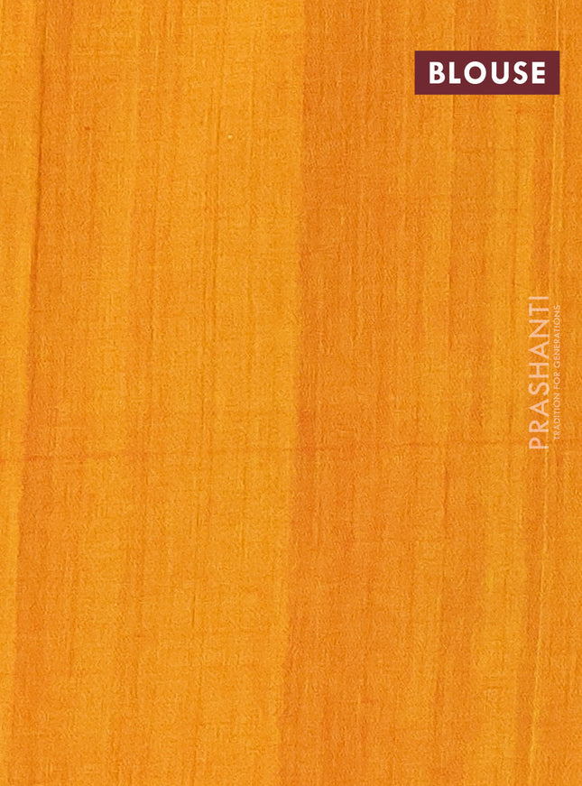 Ikat cotton saree black with allover ikat weaves and ganga jamuna border