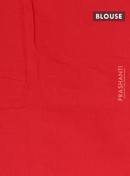 Ikat cotton saree black and pink with allover ikat weaves and simple border