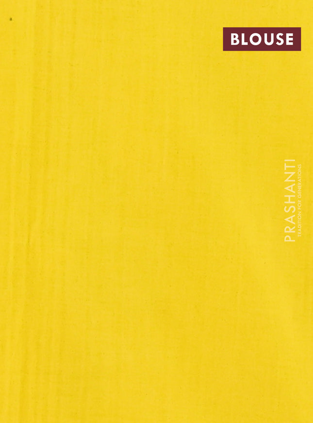 Ikat cotton saree cream with allover ikat weaves and ganga jamuna border