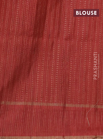 Semi matka saree yellow and maroon with allover zari weaves and rettapet zari woven border