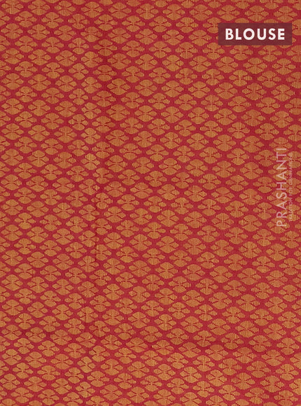 10 Yards chettinad cotton saree deep maroon and wine shade with plain body and thread woven border