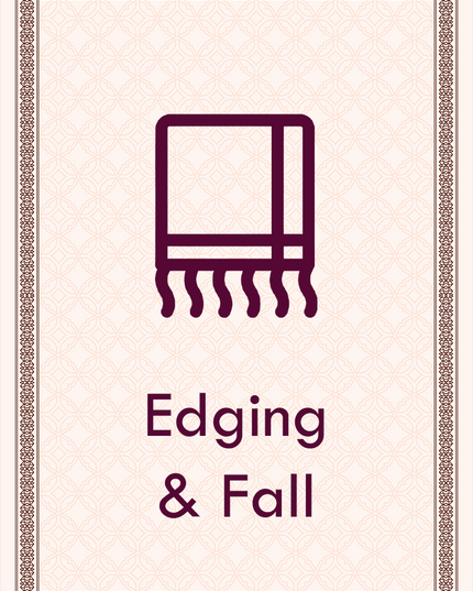 Saree edge & Fall - Bspoke