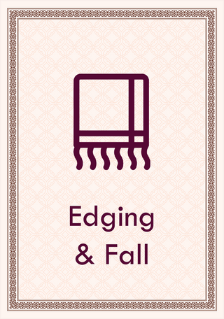 Saree edge & Fall - Bspoke