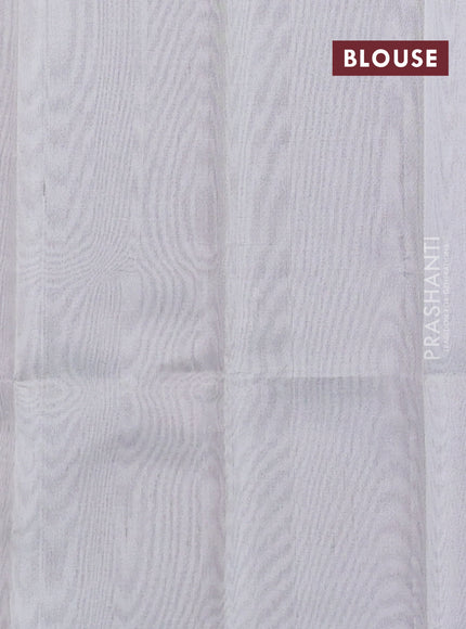 Pure uppada silk saree purple with silver zari woven coin buttas and silver zari woven border