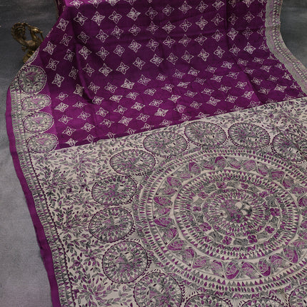 Collection image for: Madhubani Printed Silk Sarees