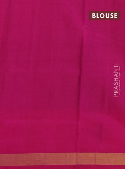 Rajkot patola silk saree dual shade of teal blue and pink with allover ikat weaves and ikat woven zari border