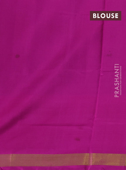 Rajkot patola silk saree dual shade of blue and pink with allover ikat weaves and zari woven border