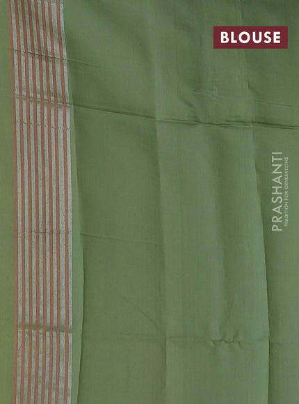 lime yellow and pastel green Banarasi kora jamdhani silk saree