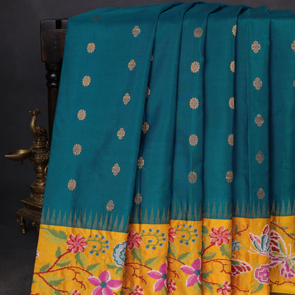 Collection image for: Embroidered Gadwal Silk Sarees