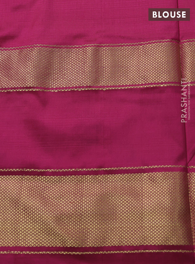 Pochampally silk saree pink with allover ikat weaves and zari woven border