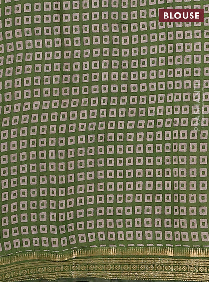 Maheshwari cotton saree deep maroon and green with kalamkari prints and zari woven border