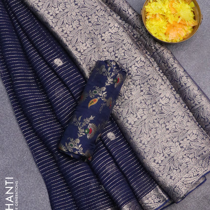 Collection image for: Semi Crepe with Banarasi Blouse