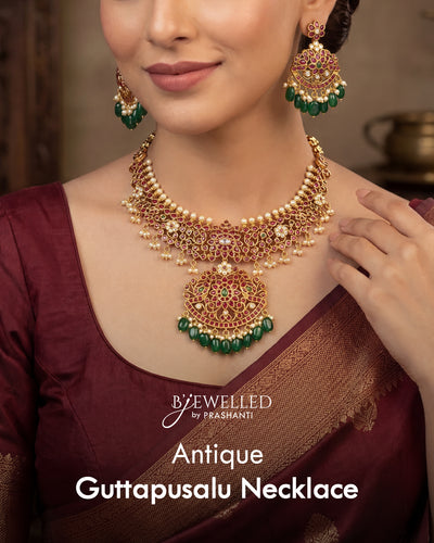 Antique Guttapusalu Necklace