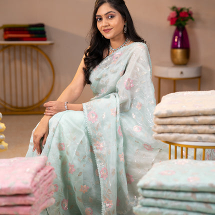 Collection image for: Pure Organza Sarees