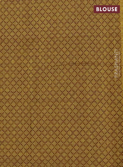 Chettinad cotton saree bottle green and navy blue with thread woven buttas and temple design thread woven border