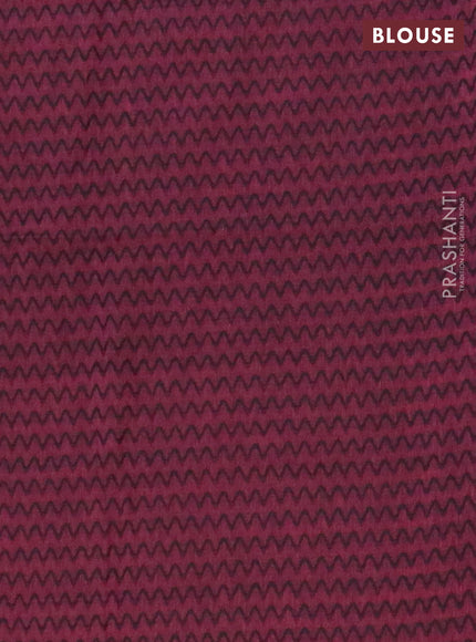 Chettinad cotton saree dark mustard and maroon with thread woven buttas and temple design simple border