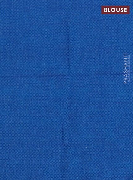Chettinad cotton saree dual shade of teal green and blue with thread woven buttas and ganga jamuna border