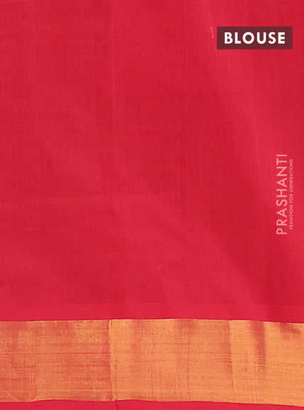 Semi silk cotton saree black and maroon with allover zari woven buttas and zari woven border