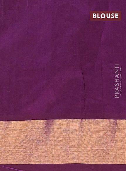 Semi silk cotton saree wine shade and mustard yellow with zari woven buttas and zari woven border