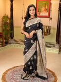 Madhubani Printed Silk Sarees
