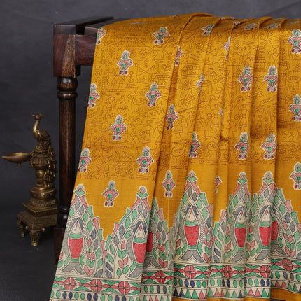 Collection image for: Madhubani Printed Silk Sarees