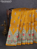 Madhubani Printed Silk Sarees