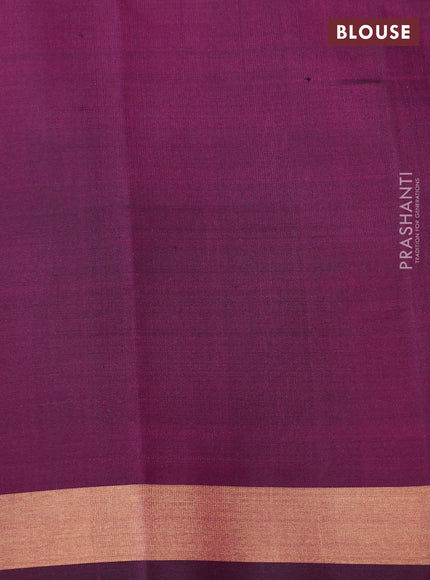 Ikat soft silk saree black and purple mustard green with allover ikat weaves and zari woven border