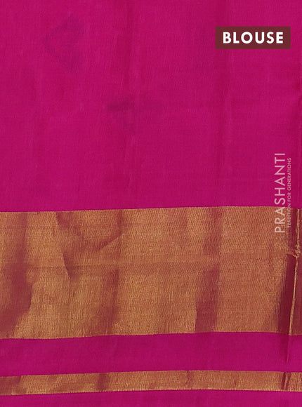 Rajkot patola silk saree pink with allover ikat weaves and ikat zari woven border