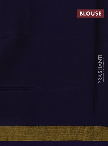 Rajkot patola silk saree peach pink and navy blue with allover ikat weaves and zari woven border