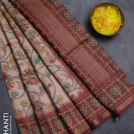 Collection image for: Semi Tussar Kalamkari Prints