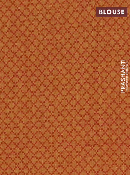 Chettinad cotton saree dual shade of green and maroon with plain body and thread woven border