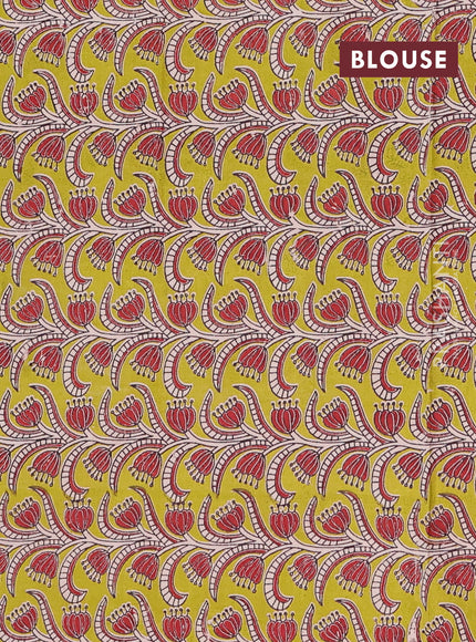 Narayanpet cotton saree purple and light green with plain body and thread woven border