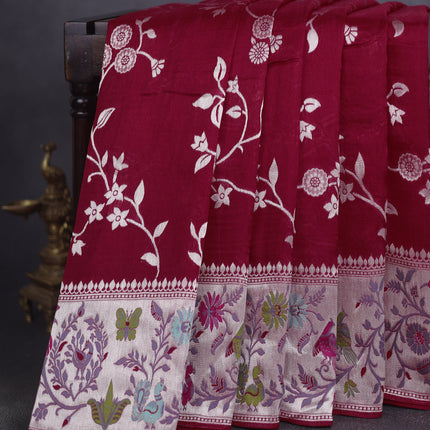 Collection image for: Banarasi Semi Raw Silks