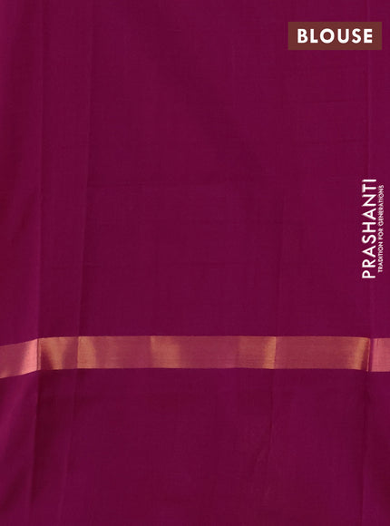Pure uppada silk saree pink and dark pink with allover checks & buttas and zari woven butta border