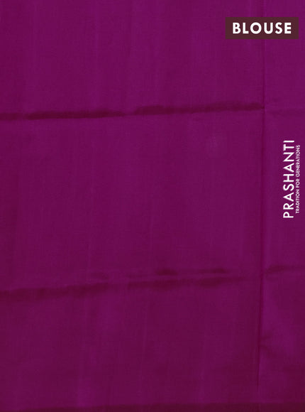Pure uppada silk saree pink and orange with allover silver & zari coin buttas and simple border