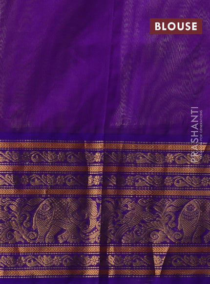 Kuppadam silk cotton saree lime yellow and royal blue with allover zari checked pattern and long zari woven border