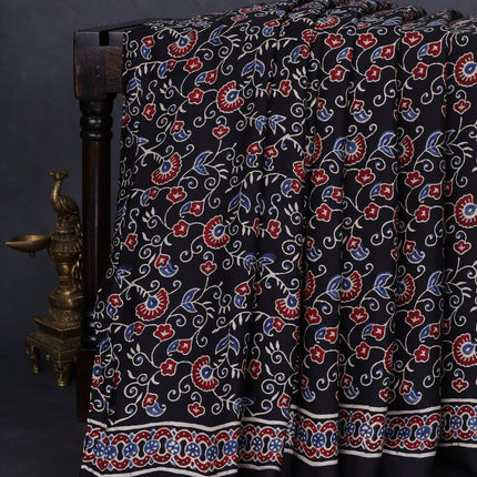 Collection image for: Ajrakh Printed Sarees - Dola Silk & Modal Silk