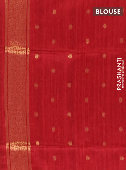 Bhagalpuri tussar saree beige and maroon with allover kalamkari prints & zari buttas and zari woven butta border
