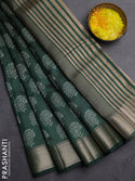 Printed Semi Raw Silks