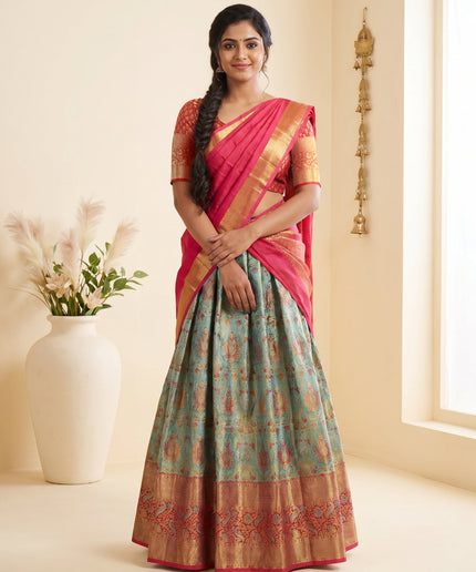 Lehenga Set / Pawada Dhavani