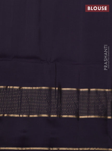 Pure soft silk saree lotus pink and wine shade with zari woven buttas and rettepet zari woven border