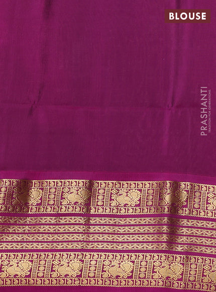 Pure soft silk saree lotus pink and dark magenta pink with zari woven buttas and long zari woven border