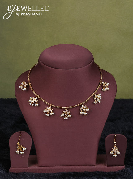 maroon semi raw silk with matching neck piece