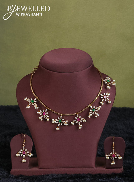 lime yellow semi raw silk with matching neck piece