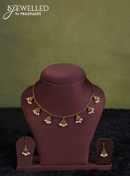 cs blue semi raw silk with matching neck piece
