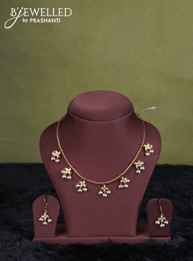 cs blue semi raw silk with matching neck piece