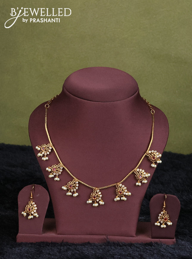 teal green shade semi raw silk with matching neck piece