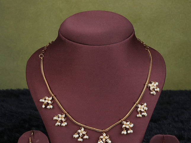 wine semi raw silk with matching neck piece
