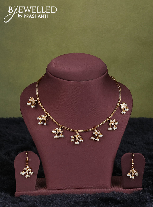 teal green semi raw silk with matching neck piece