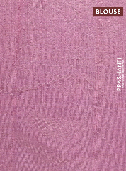 lavender semi raw silk with matching neck piece